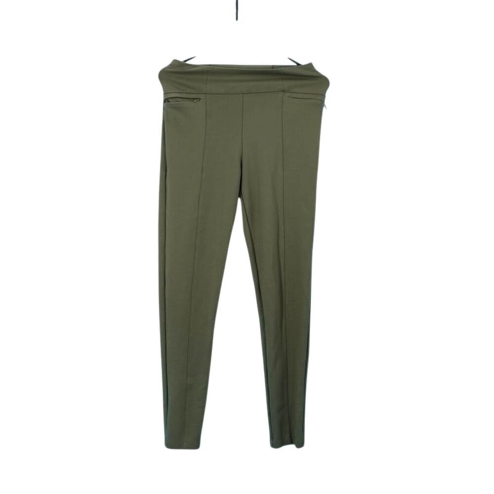 BetaBrand Size Medium Long Green Dress Pants